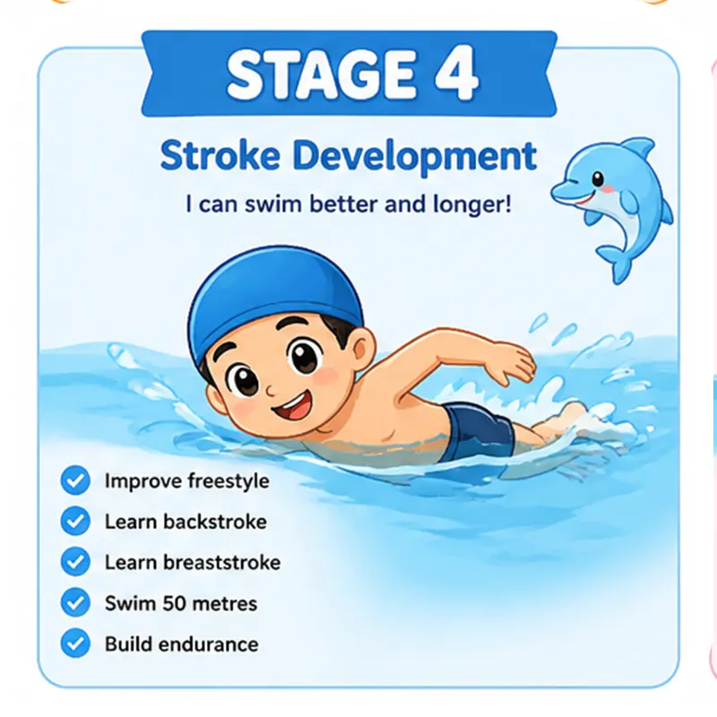 Swimsafer Stage 4