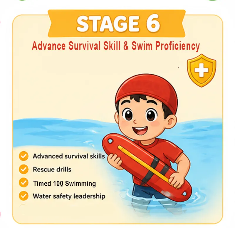 Swimsafer Stage 6 (Gold)